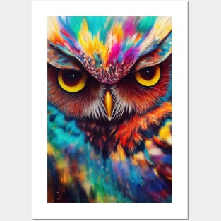 Owl Bird Animal Discovery Adventure Nature Planet Earth Paint Posters and Art